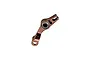 RC Maker Side 1 Long Rocker Arm in bronze anodized aluminum with a pre-installed ball bearing.