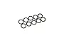 RC Maker Stainless Steel 6x8x0.2mm Shims 10Pcs RCM-SP-4139