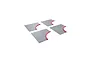 Kyosho Mini-Z Carpet Track 50 Large Corner (12pcs) 87213-B