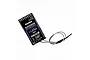 Futaba R3008SB receiver with dual antennas and terminal ports on a clean white background.