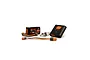 Spektrum Smart G2 Air Powerstage Bundle including an 850mAh 3S LiPo battery, USB charger, and charge cable on a white background.