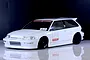 Pandora RC 1/10 Honda Civic EF9 Unpainted Body Shell - Clear PAB-4158
