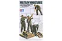 Tamiya 1/35 scale German Tank Ammo-Loading Crew plastic model kit box art showing soldiers loading shells with a cat nearby.