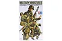 Tamiya 1/35 scale U.S. Army Assault Infantry model kit box featuring an illustration of six soldiers in combat gear.