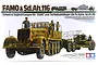 Tamiya 1/35 German 18 Ton Heavy Half-Track FAMO (Sd.Kfz. 9) & Tiefladeanhanger Tank Transporter (Sd.Ah. 116) Scaled Plastic Model Kit 35246