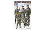 Tamiya 1/35 scale German Field Commander Set plastic model kit box art showing five German military figures in uniform.