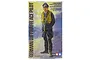 Tamiya 1/16 scale WWII German Luftwaffe Ace Pilot model kit box art showing a painted figure of a pilot in uniform.
