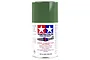 A 100ml can of Tamiya AS-23 Light Green (Luftwaffe) spray paint for aircraft models, shown against a white background.