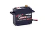 Surpass S1500M digital servo featuring a black plastic case, gold output gear, and a label showing 15KG torque against a white background.