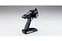 Kyosho Syncro KT-331P 2.4GHz 3-channel RC transmitter shown from an angled studio view against a neutral white background.