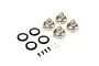 Kyosho Aluminium Shock Caps 4Pcs - Silver IFW469B