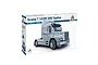 Italeri 1/24 Scania T143 M500 Top Line Truck model kit packaging box showing a finished model.