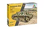 Italeri 1/35 Semovente M42 da 75/34 Tank plastic model kit packaging box showing artwork of the tank.