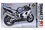 Tamiya 1/12 scale Yamaha YZF-R1 Taira Racing plastic model kit box showing a silver motorcycle and Taira Racing branding.
