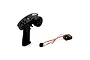 Hobby Plus 4-channel radio transmitter and ESC receiver combo unit featuring a black pistol-grip controller and electronic module.