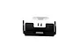 RGT front bumper set including a black metal bumper, silver fairlead mount, and two small screws on a white background.