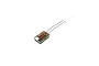 Spektrum SRXL2 DSMX serial receiver with two antennas, viewed from above against a plain white background.