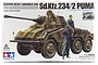 Tamiya 1/35 German Heavy Armored Car (Sd.Kfz.234/2) Puma Scaled Plastic Model Kit 37018