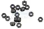 Rovan Black Steel 5mm Nyloc Nuts 15Pcs 68037