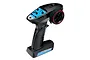 RGT T-8192A 2.4GHz 3-channel RC transmitter in black with blue control panel and steering wheel.