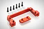 Rovan Red Aluminium Steering Servo Mount 95186A