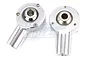 Rovan Silver Aluminium Front Upper Suspension Arm Ball Ends 2Pcs 95107