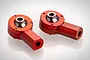 Rovan Red Aluminium Rear Upper Suspension Arm Ball Ends 2Pcs 95108A