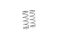 Two grey metal coil springs for an RC car shock absorber, shown against a plain white background.