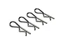 ARRMA 1.2mm Black Body Pins 4Pcs AR320335