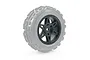 ARRMA 2.0/2.2" RAIDER Front Black Rims 2Pcs AR510038