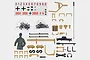 Heng Long 1/16 German Panzer IV tank accessory pack including plastic detail parts, decals, and a commander figure.