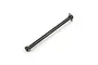 A single ARRMA RC drive shaft with universal joints on both ends, isolated on a white background.
