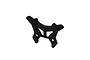ARRMA Black Aluminium Front Shock Tower AR330220