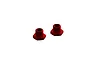 ARRMA Red Aluminium 17mm Wheel Hexes AR310447