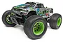 HPI Savage XS Flux Vaughn Gittin Jr Signature Edition RC Monster Truck Electric Brushless 4WD 1/12 Scale RTR - Silver/Green 115967