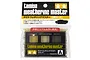 Tamiya Weathering Master Set A (87079) featuring Sand, Light Sand, and Mud pigments in a clear plastic case with header card.
