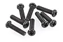 HSP 2.6x11mm Fine Thread Binder Head Screws 8Pcs 68145