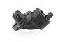 A black plastic rear body mount component for an HSP Mongoose RC car, shown against a white background.