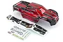 HSP 1/10 Crusher BL Truck Painted Red Body Shell 60195