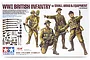 Tamiya 1/35 British WW1 Infantry w/Small Arms Set Scaled Plastic Model Kit 32409