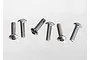 Traxxas Stainless 3x10mm Fine Thread Button Head Screws 6Pcs 2577X