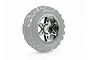 ARRMA 2.0/2.2" Black Chrome Raider Rims 2Pcs AR510042