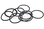 Rovan 28x32x2mm O-Rings 10Pcs 153008