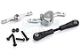 Rovan 5IVE-T Silver Aluminium Dual Steering Servo Saver Arm 87064