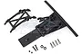 Rovan Baja 5SC front bumper set including a bumper, body mount, and hardware on a white background.