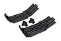 Traxxas X-Maxx Front & Rear Skid Plate w/ Rubber Impact Block 7744