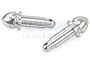 Area RC Silver Aluminium Baja Gear Cover Mounting Posts 2Pcs AR-BJ020SIL