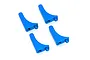 HSP Blue Aluminium Battery Holders 103004
