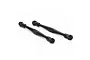 Two black plastic RC suspension linkages for Xinlehong Challenger 9115, shown against a white background.