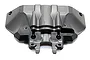 A black plastic front upper cover spare part for the Xinlehong Challenger 9115 RC car, shown against a white background.